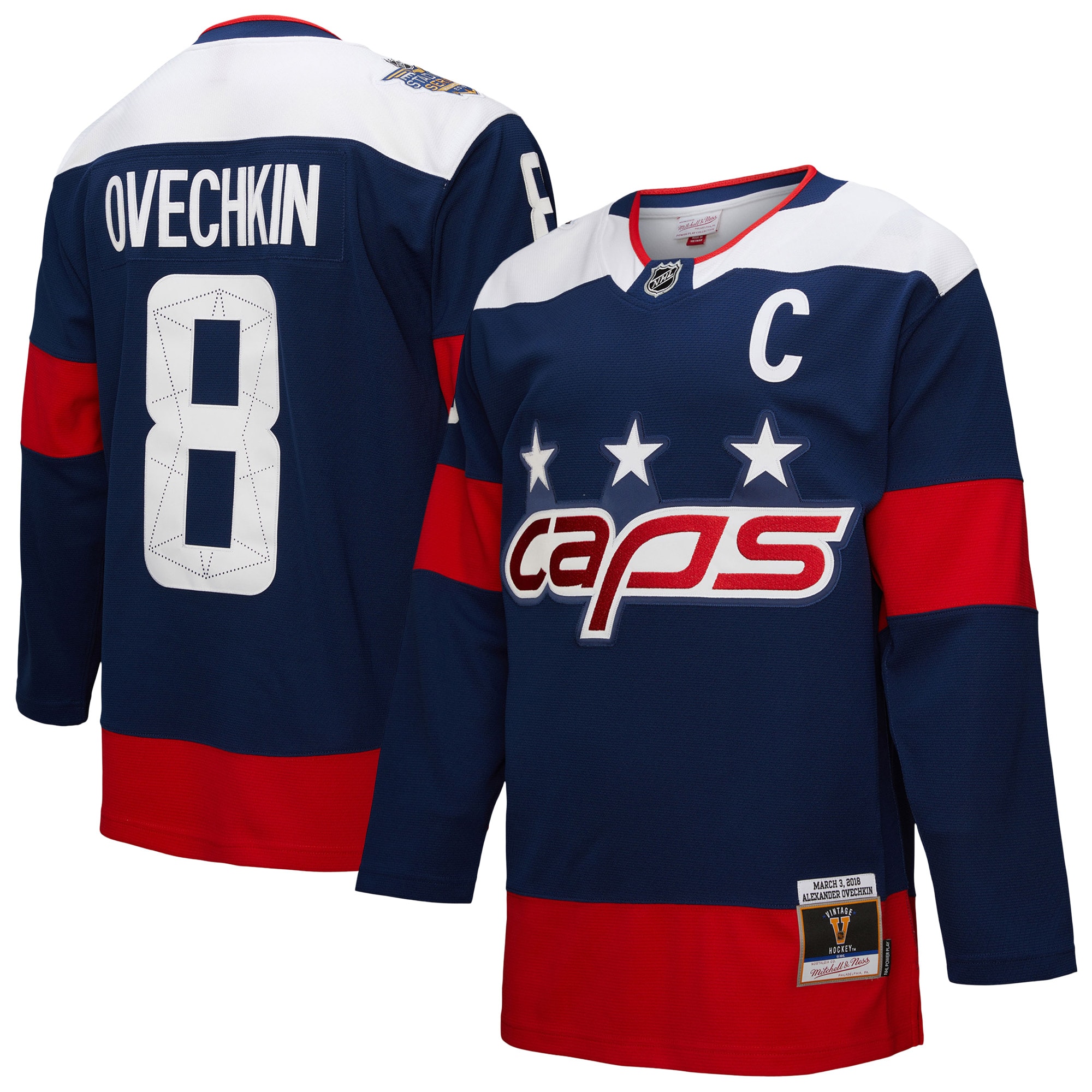 Alexander Ovechkin Washington Capitals 2005-06 Power Play Jersey – White