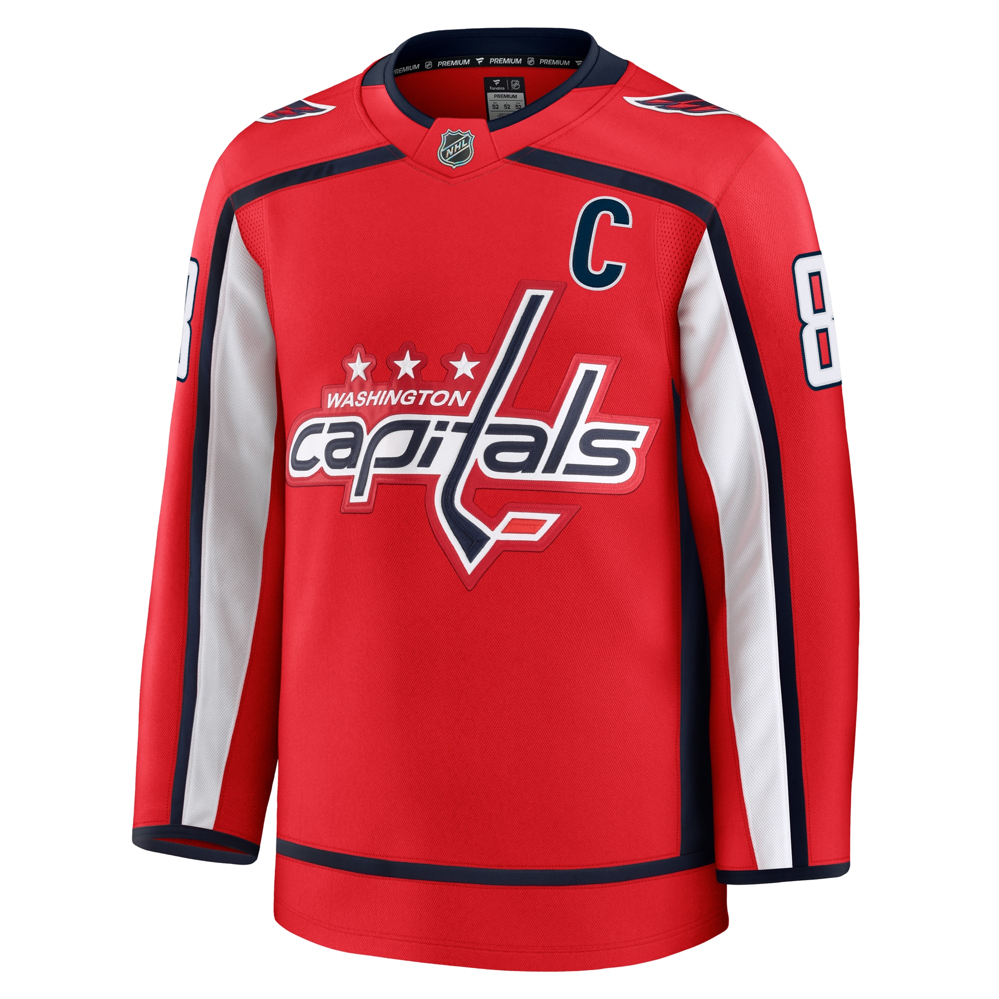 Alexander Ovechkin Washington Capitals Fanatics Home Premium Jersey – Red
