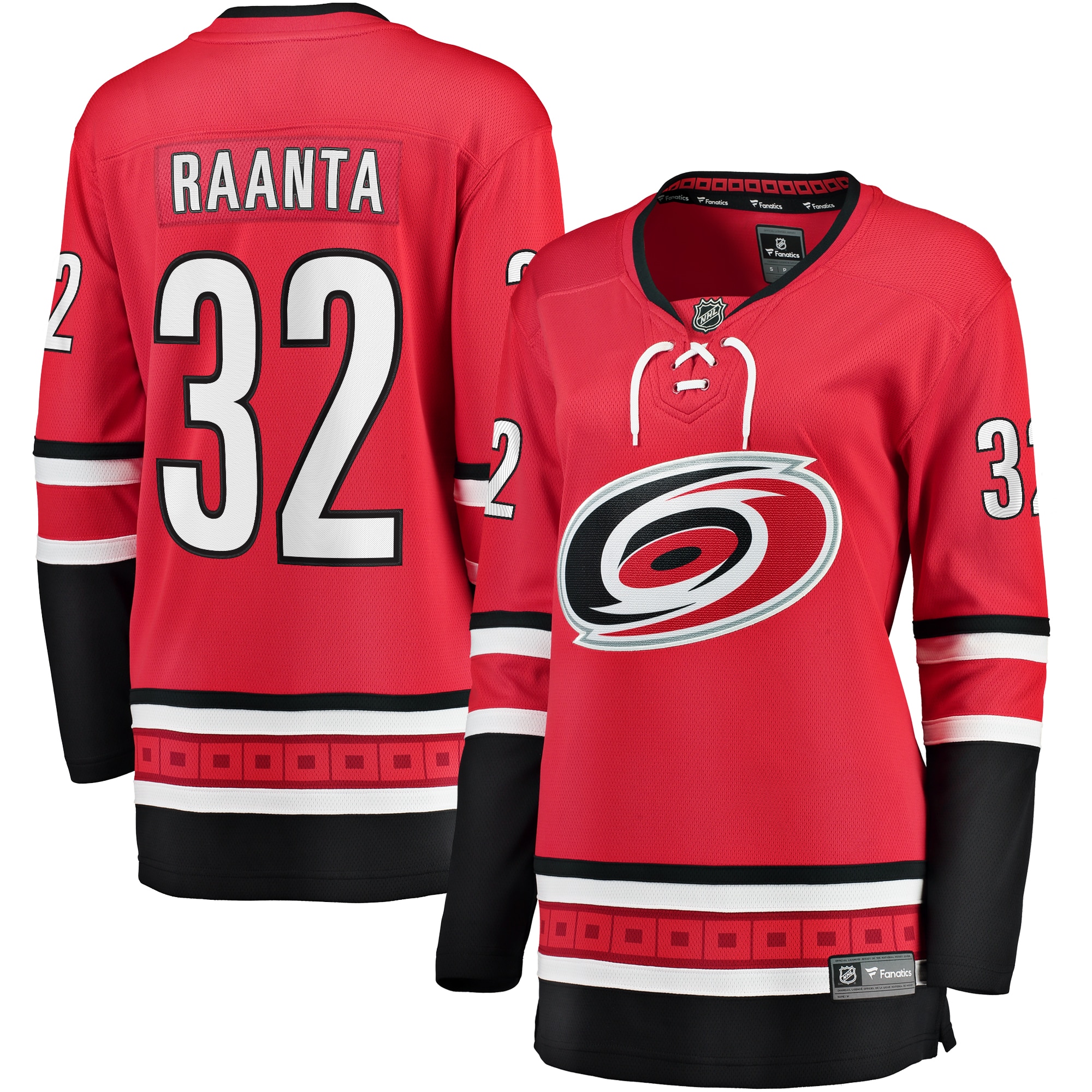 Antti Raanta Carolina Hurricanes Fanatics Women’s Home Breakaway Player Jersey – Black