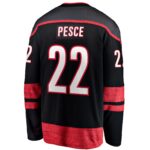 Brett Pesce Carolina Hurricanes Fanatics Home Breakaway Jersey – Black