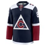 Cale Makar Colorado Avalanche Fanatics Alternate Premium Jersey – Navy