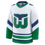 Carolina Hurricanes Fanatics Throwback Premium Jersey – White