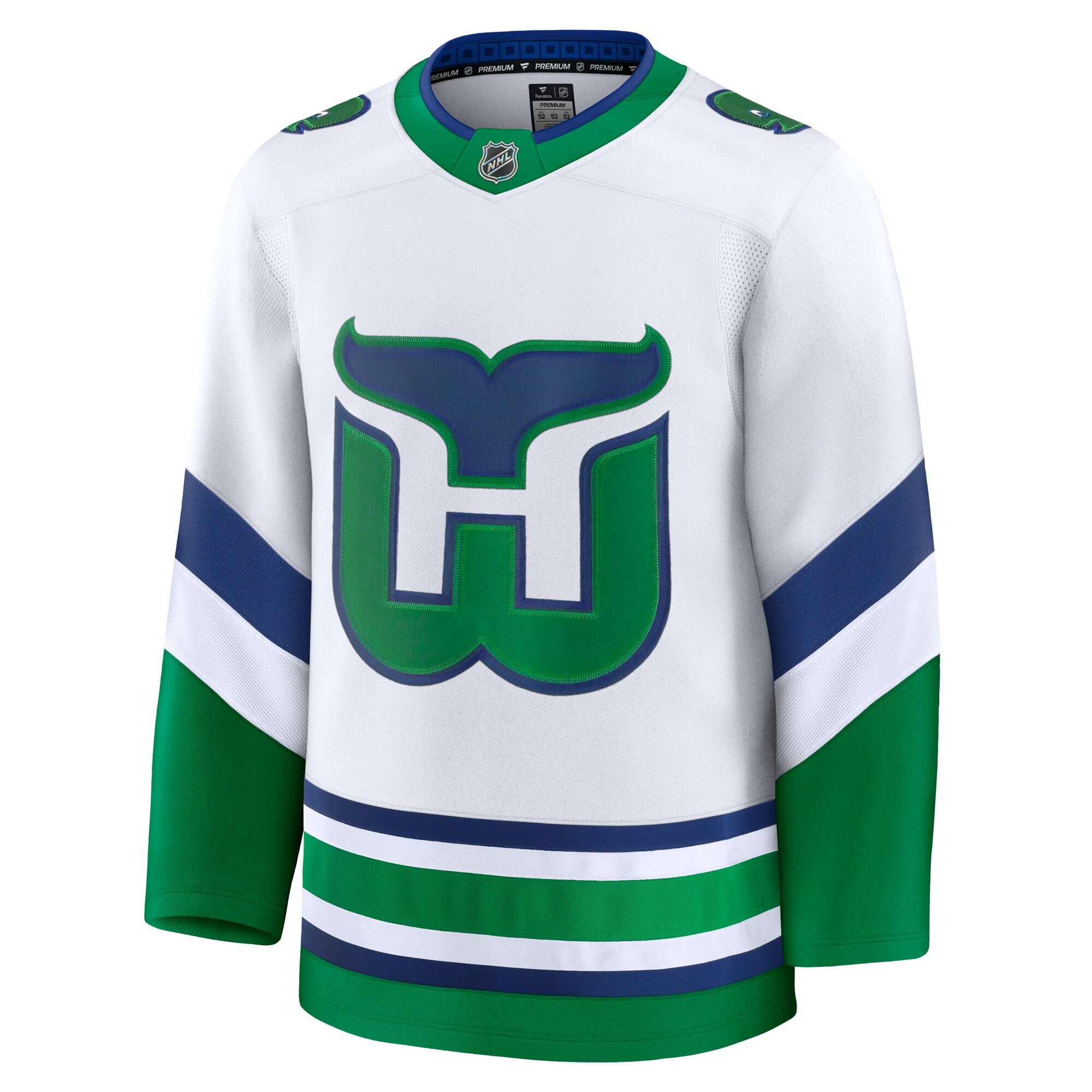 Carolina Hurricanes Fanatics Throwback Premium Jersey – White
