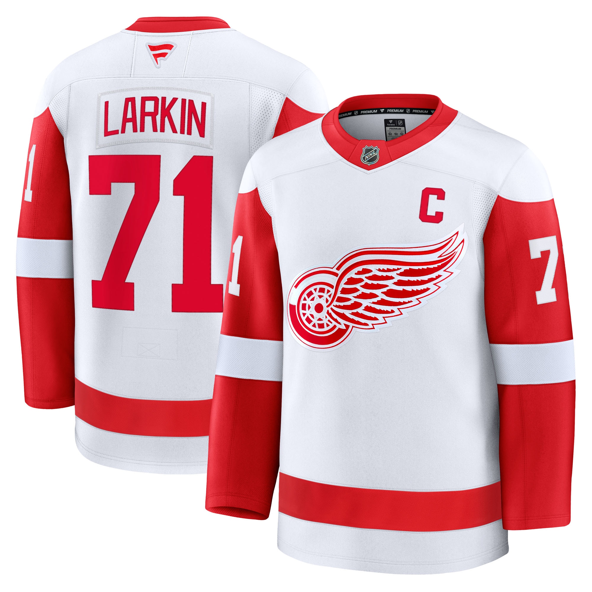 Dylan Larkin Detroit Red Wings Fanatics Home Premium Jersey – Red