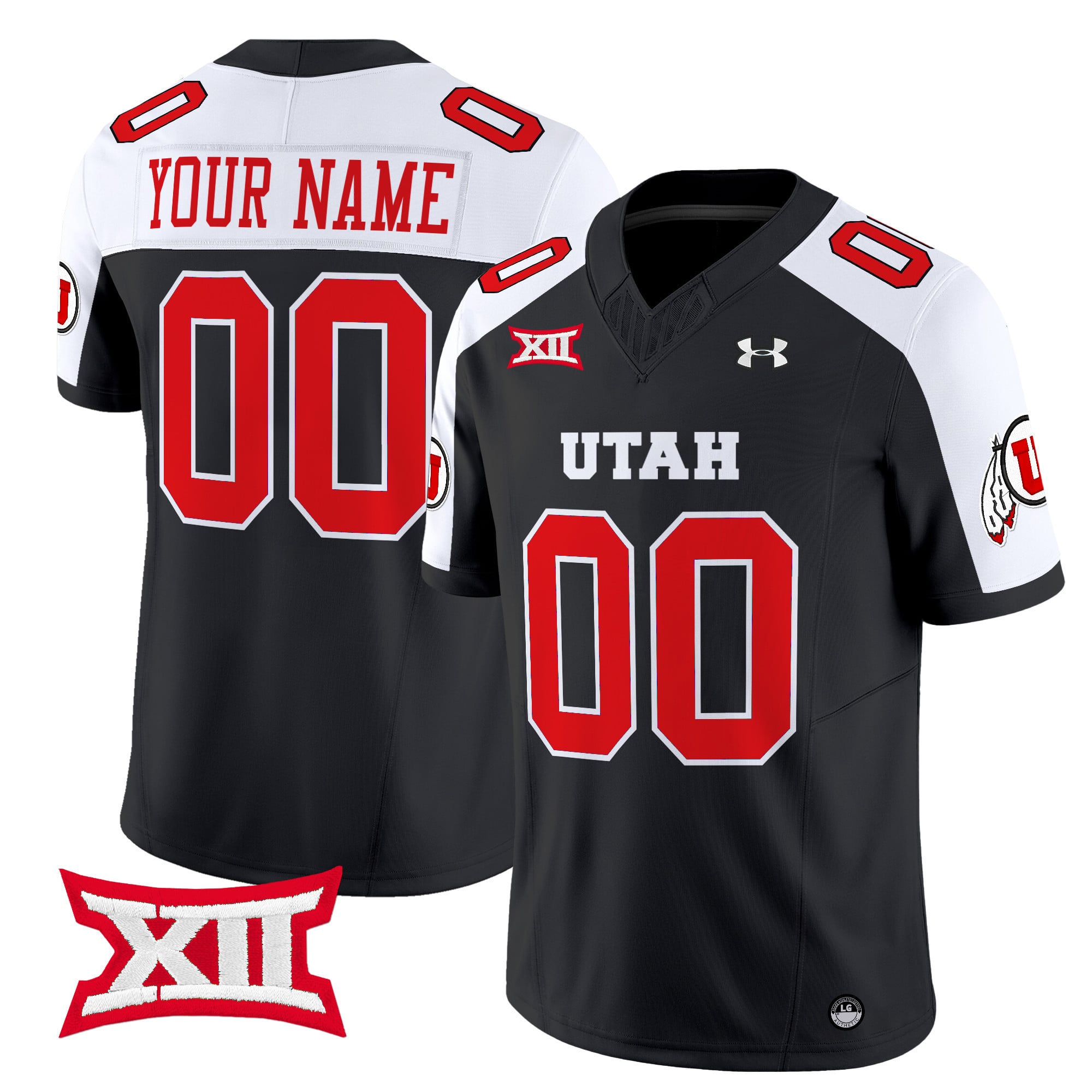 Utah Utes 2025 Vapor Limited Custom Jersey – All Stitched