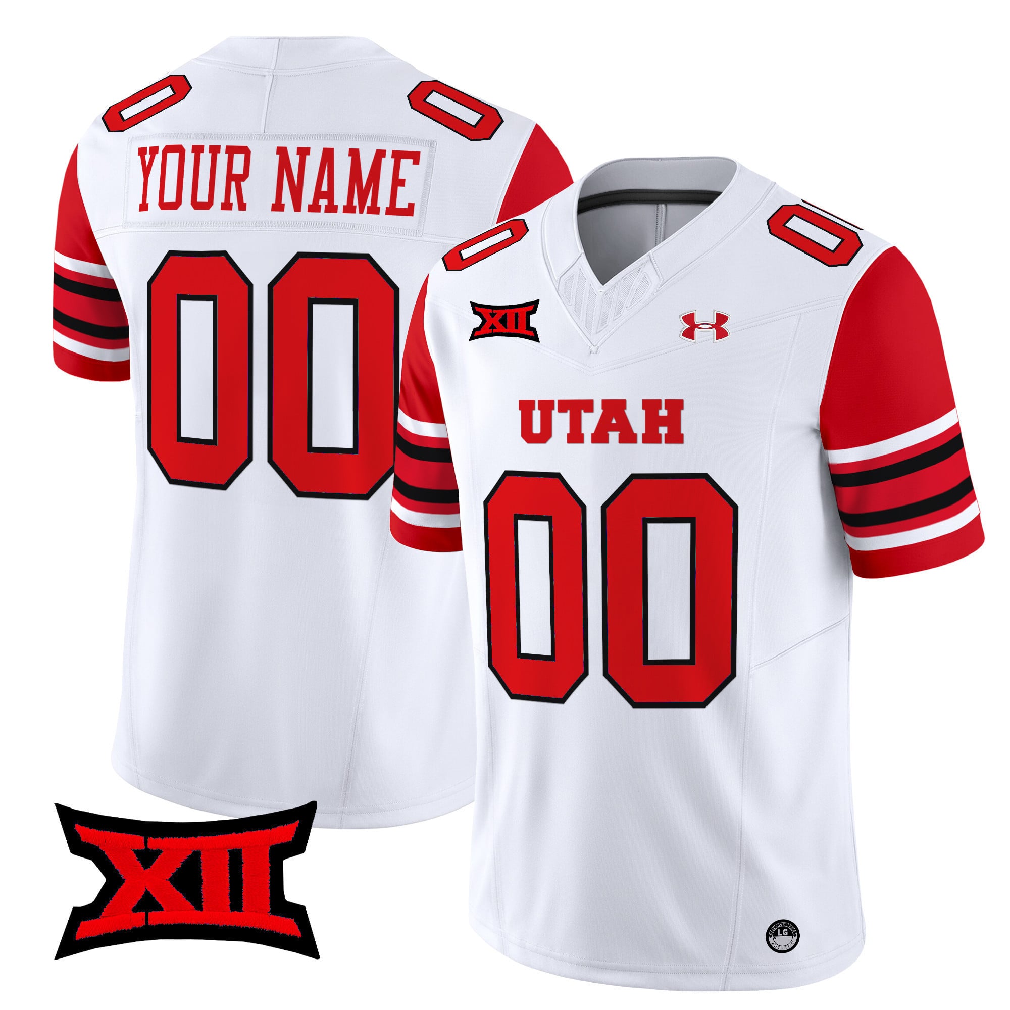 Utah Utes 2025 Vapor Limited Custom Jersey – All Stitched