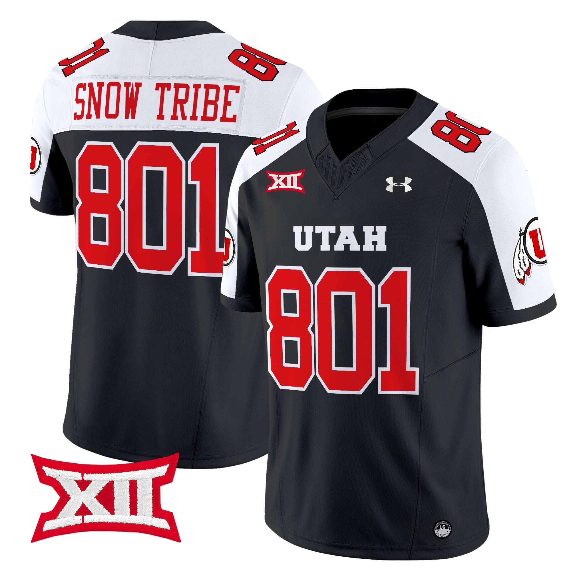 Men’s Utah Utes 2025 Vapor Limited Jersey – All Stitched