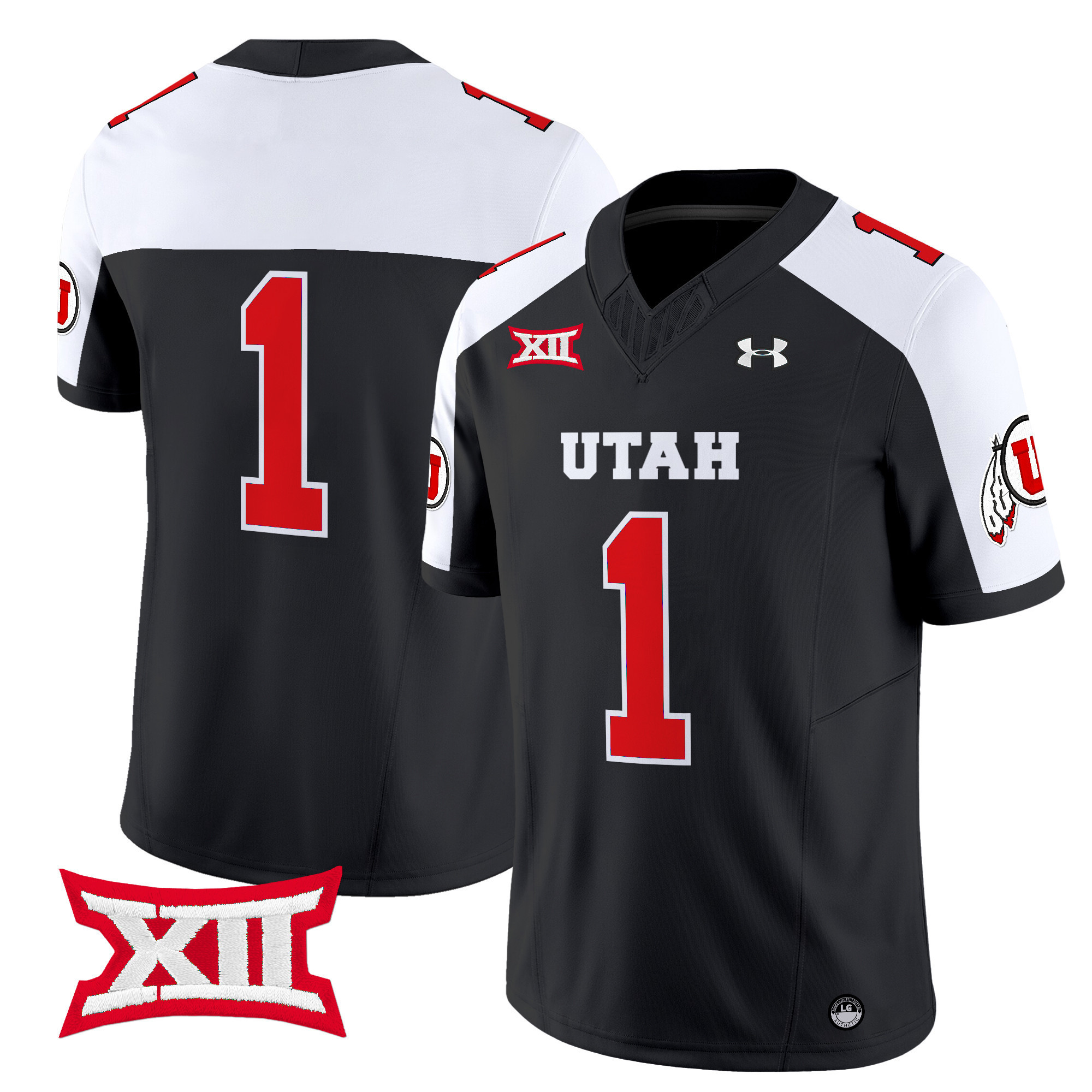 Men’s Utah Utes 2025 Vapor Limited Jersey – All Stitched