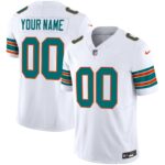 Dolphins Vapor Limited Custom Jersey – All Stitched