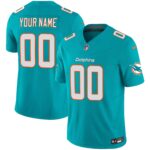 Dolphins Vapor Limited Custom Jersey – All Stitched