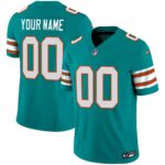 Dolphins Vapor Limited Custom Jersey – All Stitched