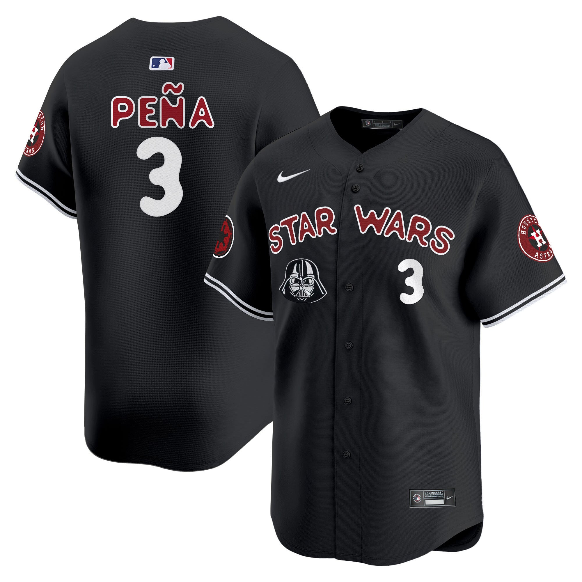 Men’s Astros SW Vapor Premier Limited Jersey – All Stitched