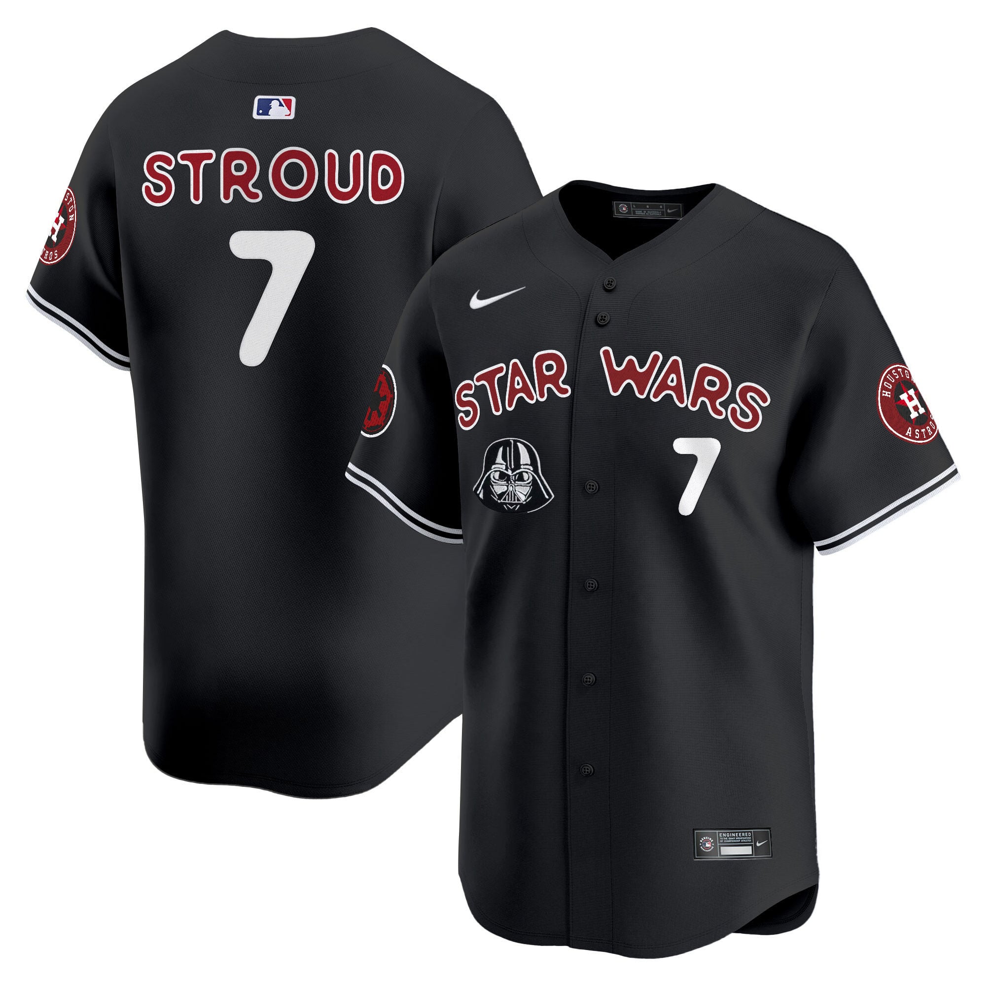 Men’s Astros SW Vapor Premier Limited Jersey – All Stitched