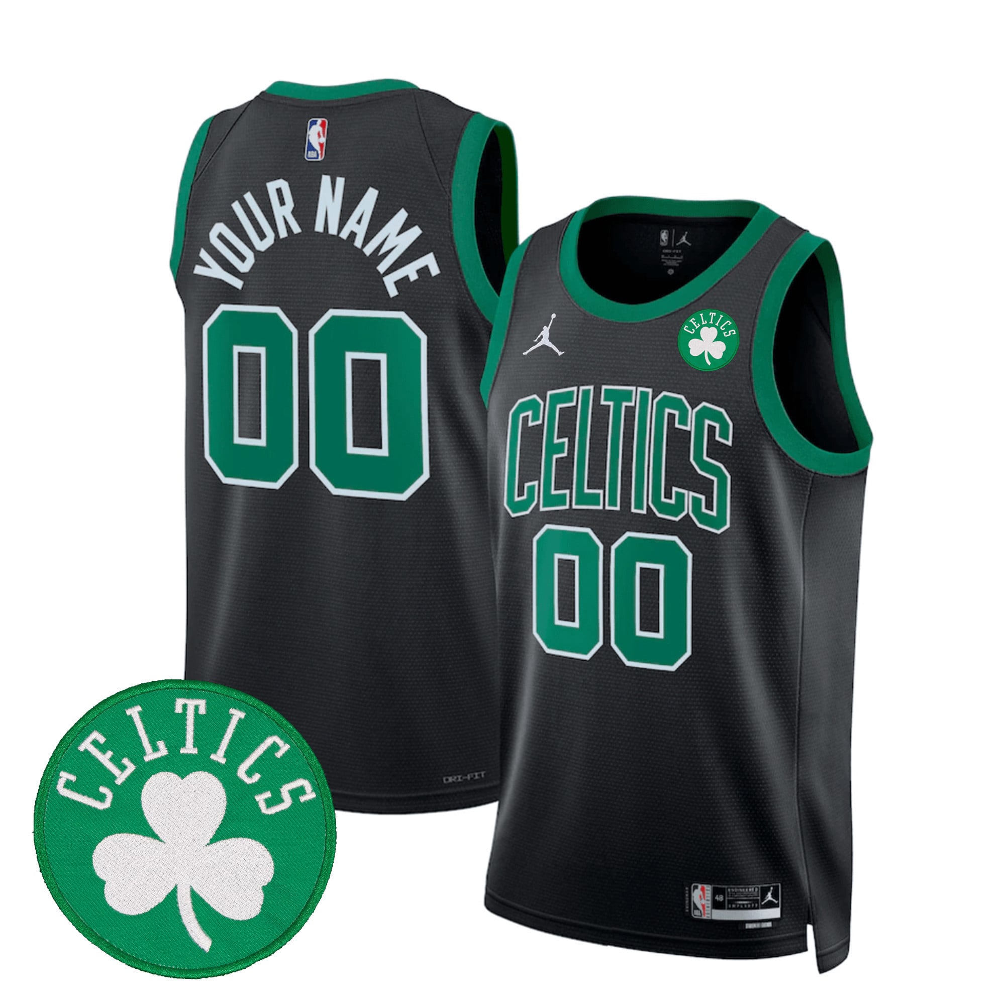 Boston Celtics Swingman Custom Jersey – All Stitched