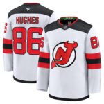 Jack Hughes New Jersey Devils Fanatics Alternate Premium Jersey – Black
