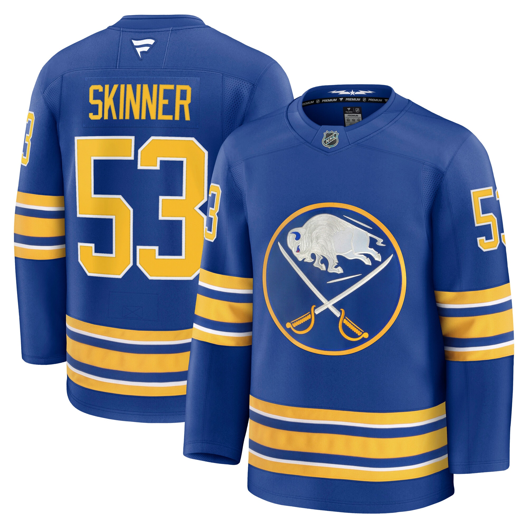 Jeff Skinner Buffalo Sabres Fanatics Alternate Premium Jersey – Black