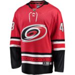 Jordan Martinook Carolina Hurricanes Fanatics Alternate Breakaway Player Jersey – Red