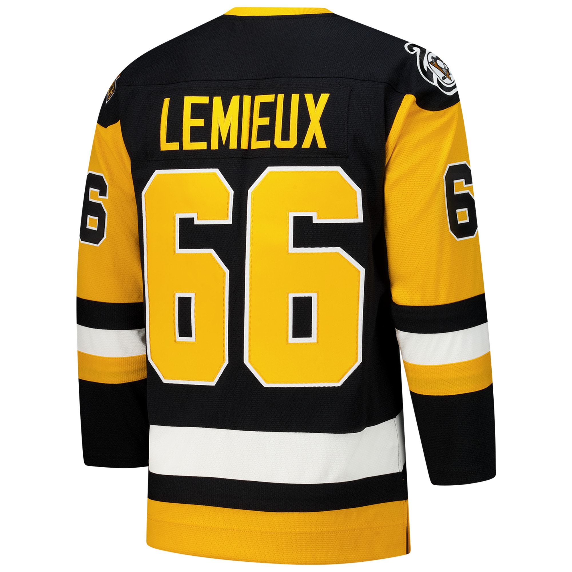 Mario Lemieux Pittsburgh Penguins 1991-92 Power Play Jersey – Black