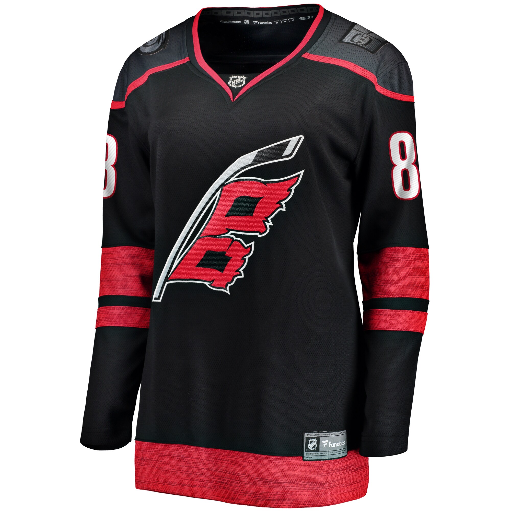 Martin Necas Carolina Hurricanes Fanatics Women’s Home Breakaway Player Jersey – Black