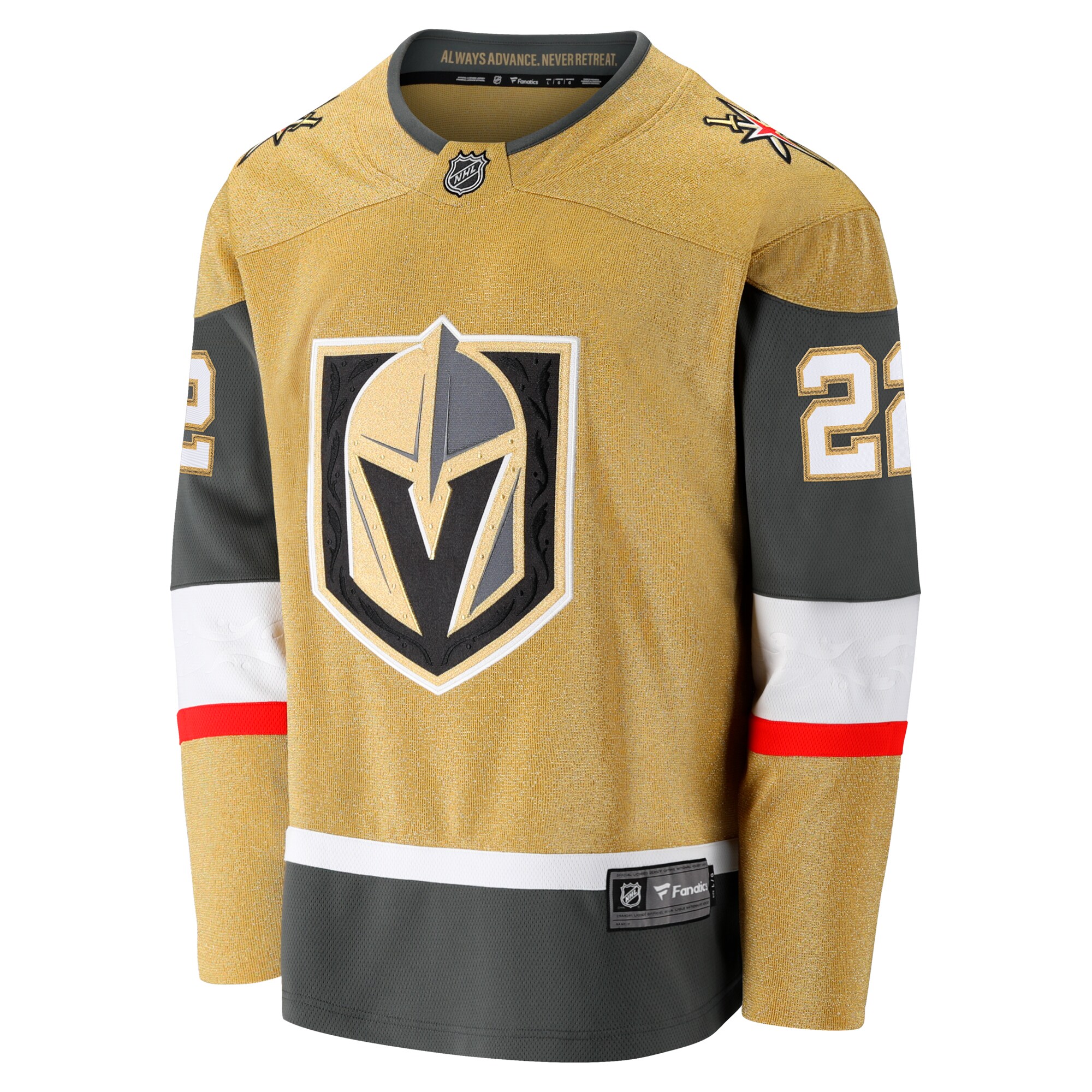 Michael Amadio Vegas Golden Knights Fanatics Home Breakaway Jersey – Gold