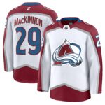 Nathan MacKinnon Colorado Avalanche Fanatics Home Premium Jersey – Burgundy