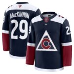 Nathan MacKinnon Colorado Avalanche Fanatics Home Premium Jersey – Burgundy