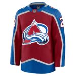Nathan MacKinnon Colorado Avalanche Fanatics Home Premium Jersey – Burgundy
