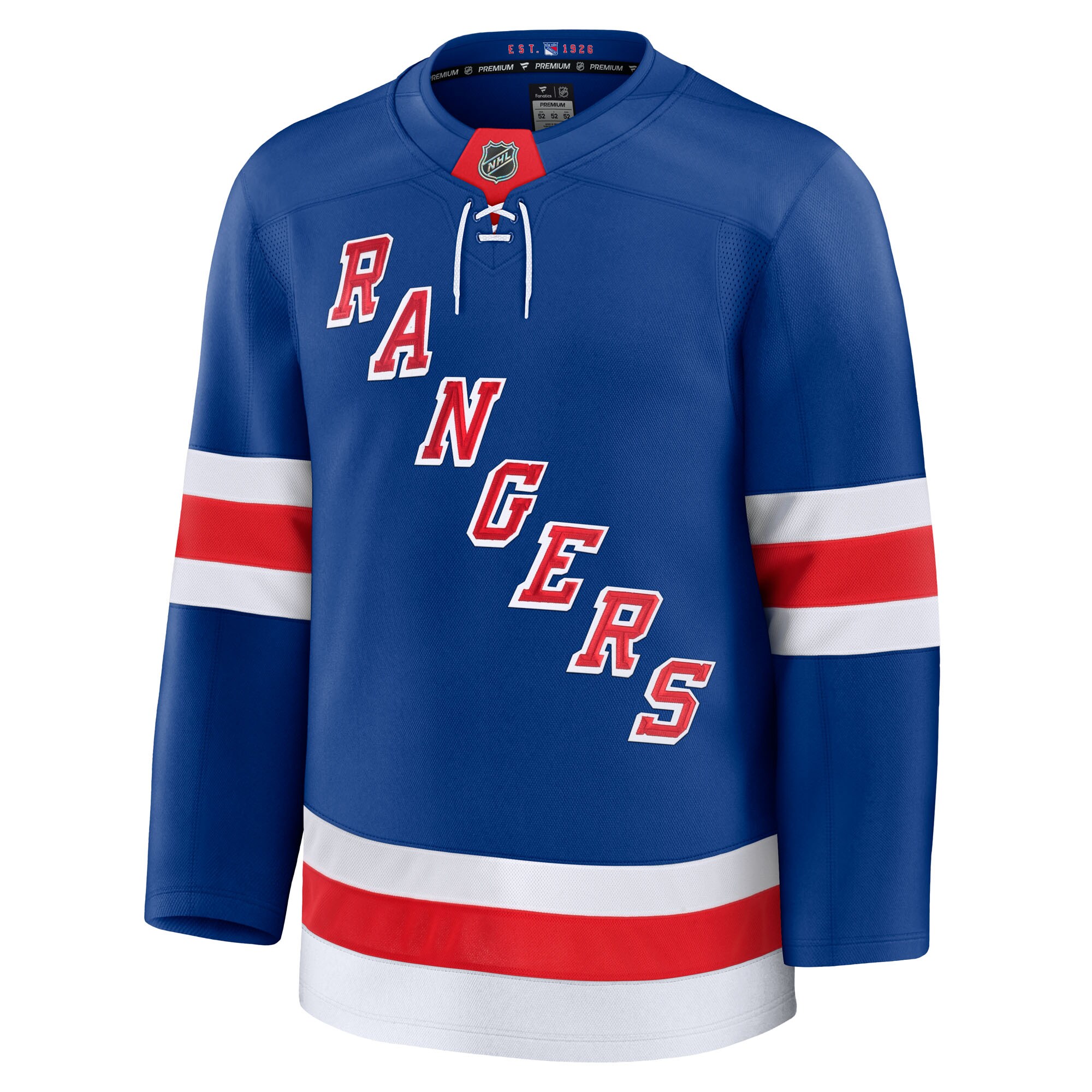 New York Rangers Fanatics Home Premium Jersey – Blue
