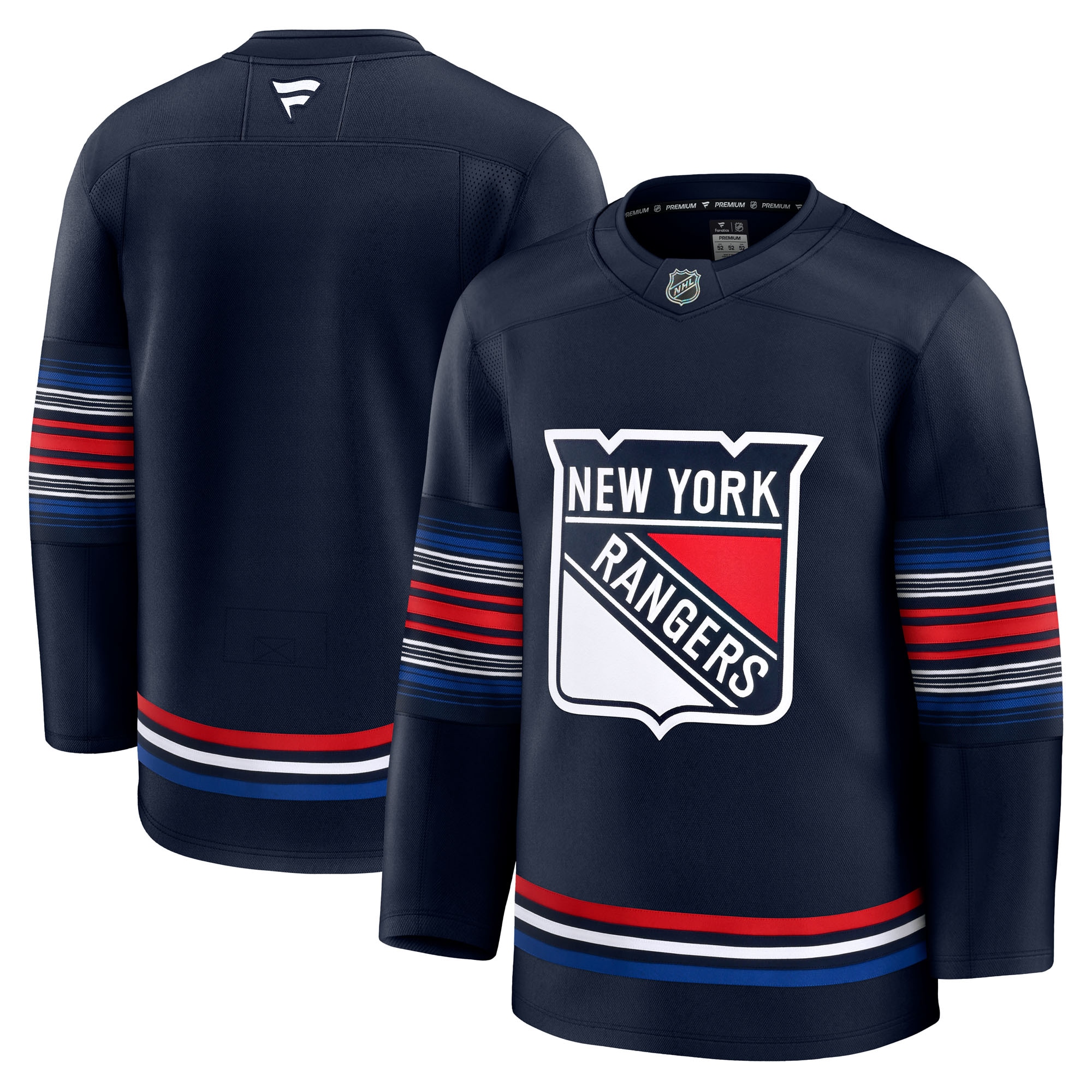 New York Rangers Fanatics Home Premium Jersey – Blue