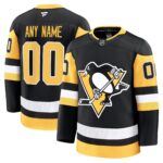 Pittsburgh Penguins Fanatics Away Premium Custom Jersey – White
