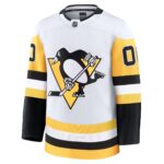 Pittsburgh Penguins Fanatics Away Premium Custom Jersey – White