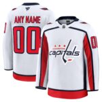 Washington Capitals Fanatics Alternate 50th Anniversary Premium Custom Jersey – Black