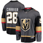 William Carrier Vegas Golden Knights Fanatics Home Breakaway Jersey – Gold