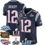 Tom Brady New England Patriots Jersey – 6x SB Champions Patch