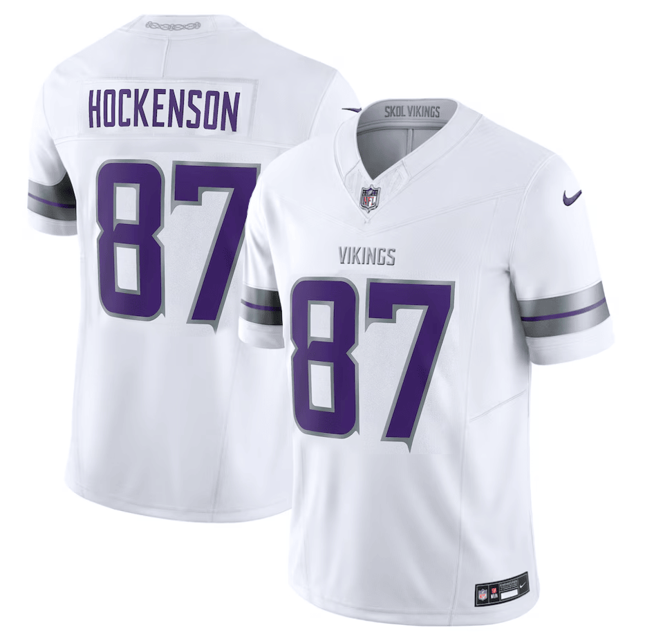 Vikings ‘Winter Warrior’ Alternate 2024 Uniform – All Stitched 406VTHNJS003