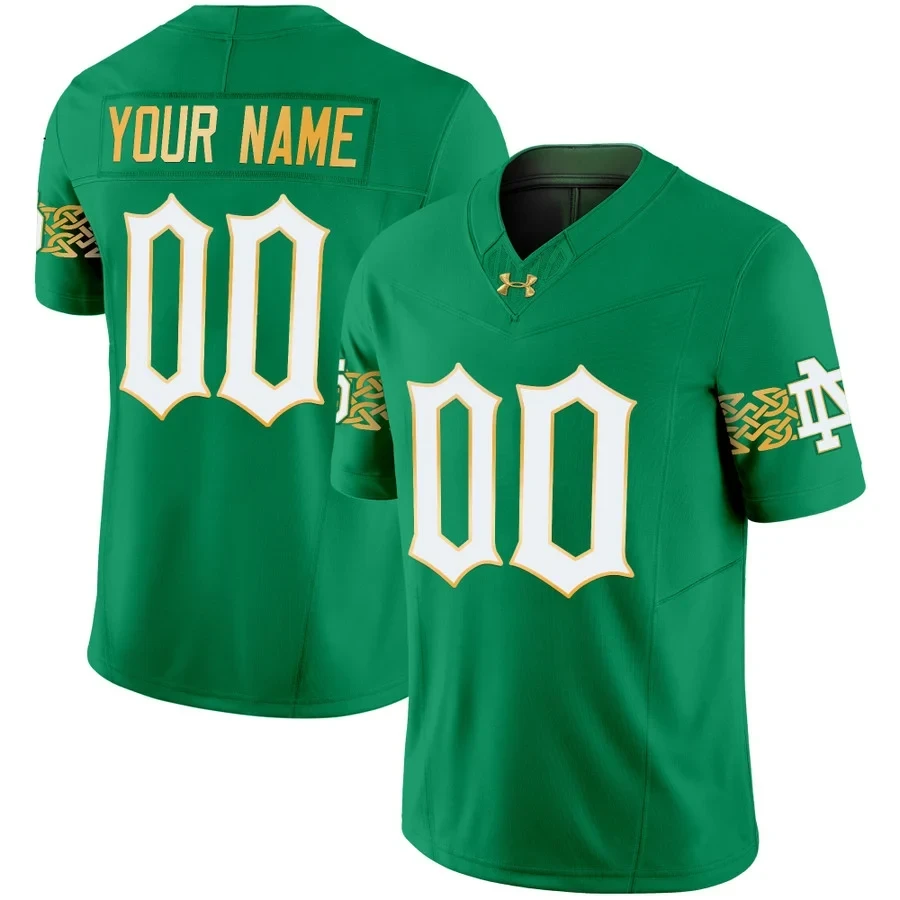 Notre Dame Fighting Irish 2024 Vapor Limited Custom Jersey V2 – All Stitched