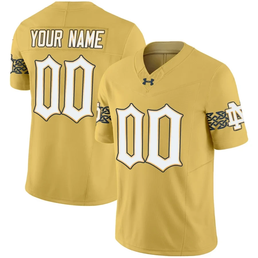 Notre Dame Fighting Irish 2024 Vapor Limited Custom Jersey V2 – All Stitched