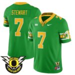 Men’s Oregon Football Forever Gang Green 2024 Jersey N1 – All Stitched