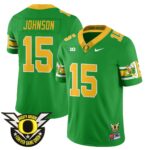 Men’s Oregon Football Forever Gang Green 2024 Jersey N1 – All Stitched