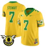 Men’s Oregon Football Forever Gang Green 2024 Jersey N1 – All Stitched