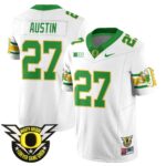 Men’s Oregon Football Forever Gang Green 2024 Jersey N1 – All Stitched