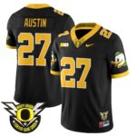 Men’s Oregon Football Forever Gang Green 2024 Jersey N2 – All Stitched