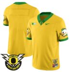Men’s Oregon Football Forever Gang Green 2024 Jersey N2 – All Stitched