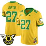 Men’s Oregon Football Forever Gang Green 2024 Jersey N2 – All Stitched