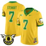 Men’s Oregon Football Forever Gang Green 2024 Jersey N2 – All Stitched