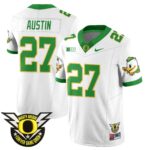 Men’s Oregon Football Forever Gang Green 2024 Jersey N2 – All Stitched