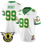 Men’s Oregon Football Forever Gang Green 2024 Jersey N2 – All Stitched