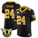 Men’s Oregon Football Forever Gang Green 2024 Jersey – All Stitched