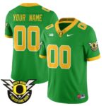 Custom Name/Gender Oregon Football Forever Gang Green 2024 Jersey – All Stitched