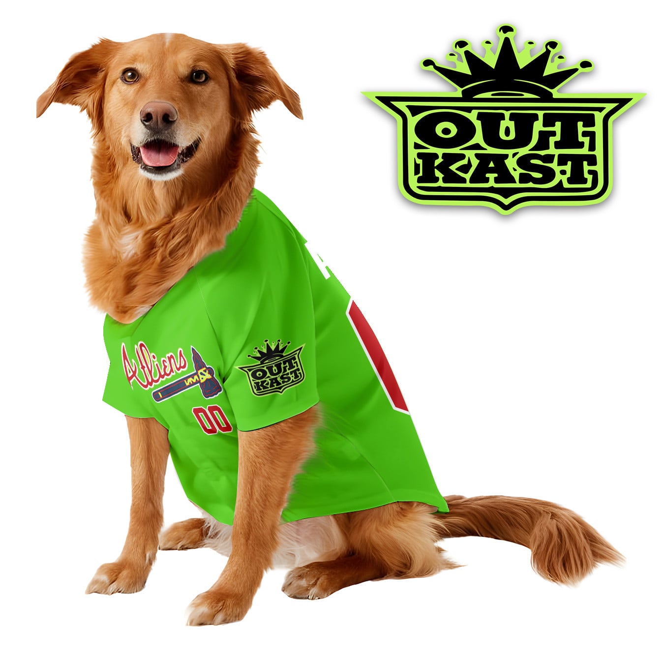 Braves Atliens Pet Coat – Gifts for Pet Lovers